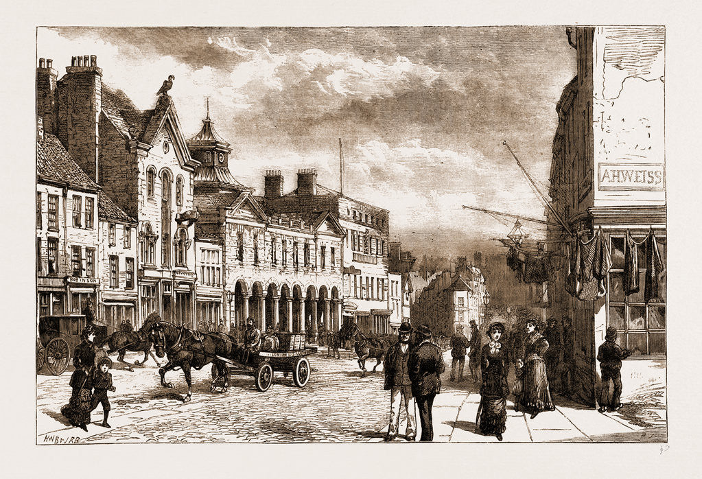Detail of Lower High Street, Sunderland by Anonymous