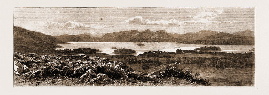 Detail of The Proposed Railway In The Lake District, UK by Anonymous