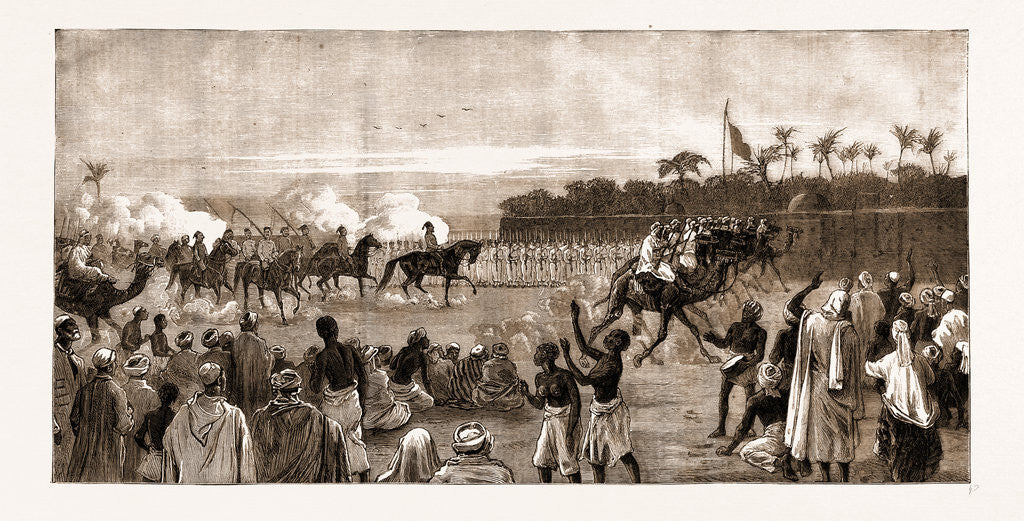 Detail of The Rebellion In Sudan, 1883 by Anonymous