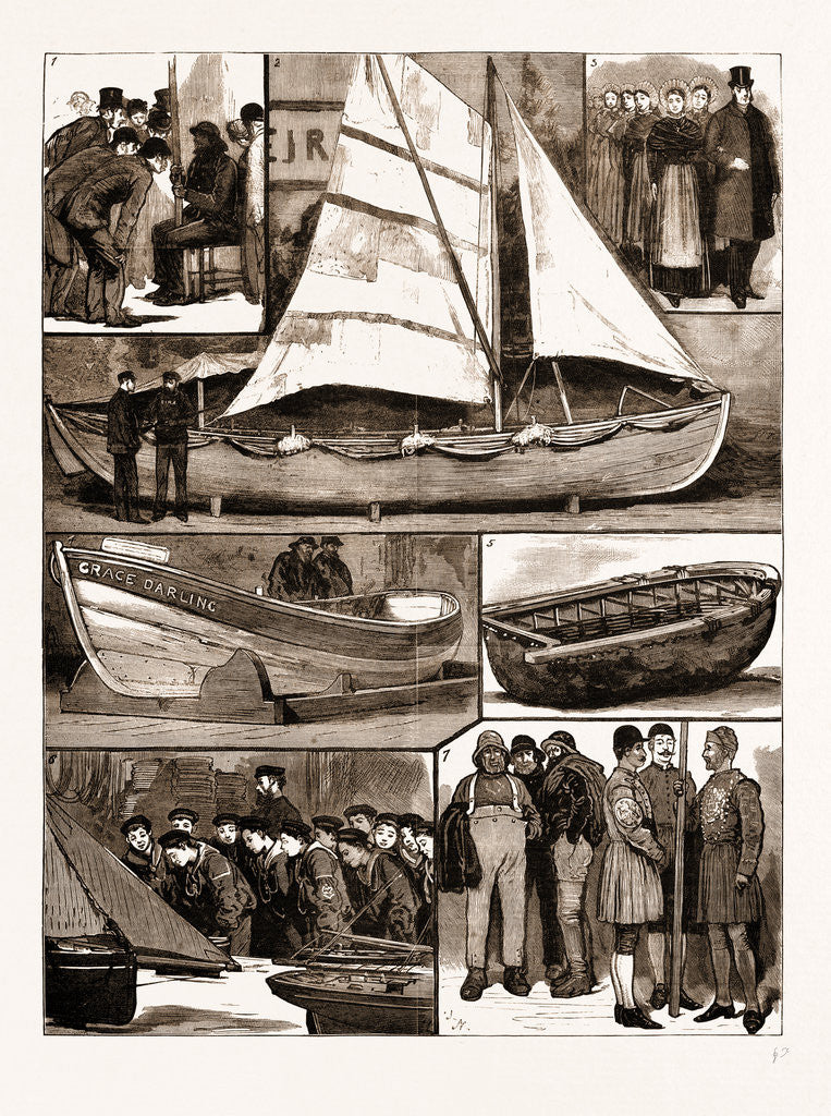 Detail of The International Fisheries Exhibition At South Kensington, London by Anonymous