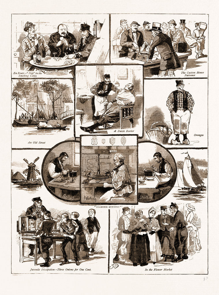 Detail of The Amsterdam Exhibition, The Netherlands by Anonymous