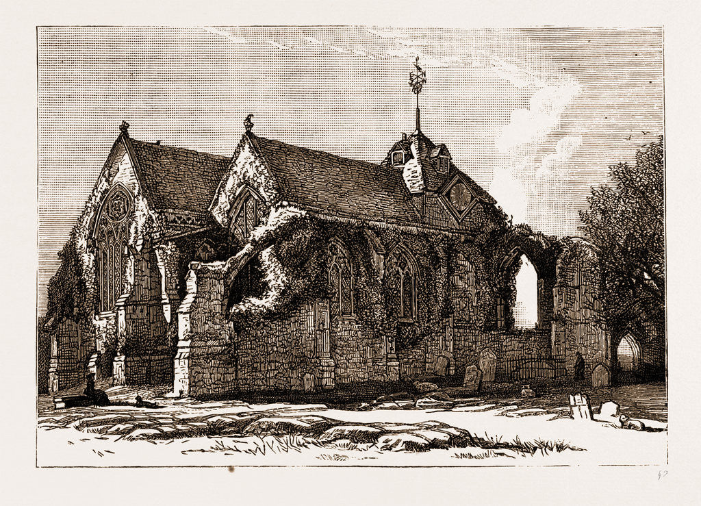 Detail of Winchelsea Church, UK by Anonymous
