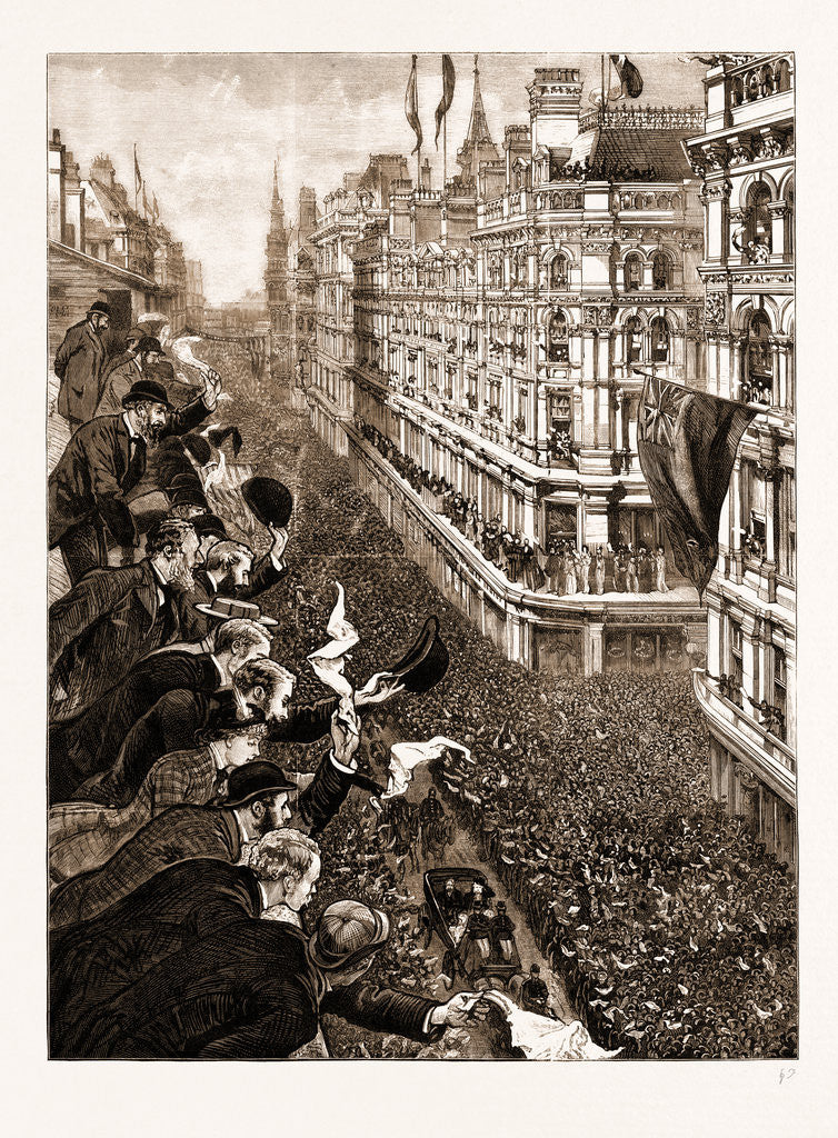 Detail of The Bright Jubilee At Birmingham, UK by Anonymous