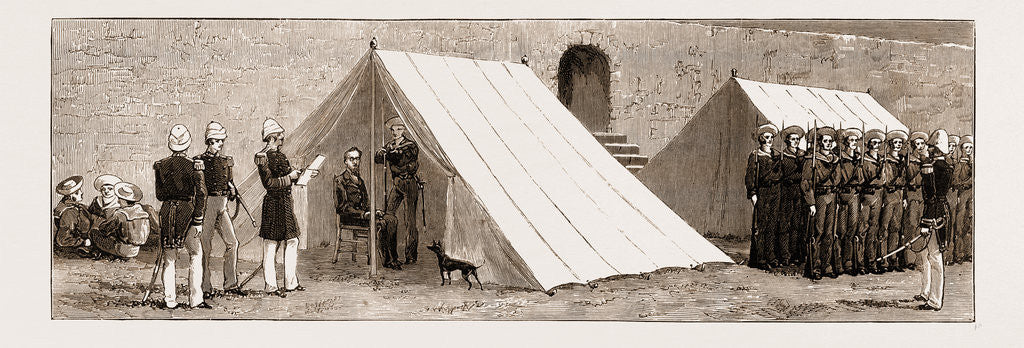 Detail of The French In Madagascar, The Arrest And Imprisonment Of The Rev. G.a. Shaw, 1883 by Anonymous