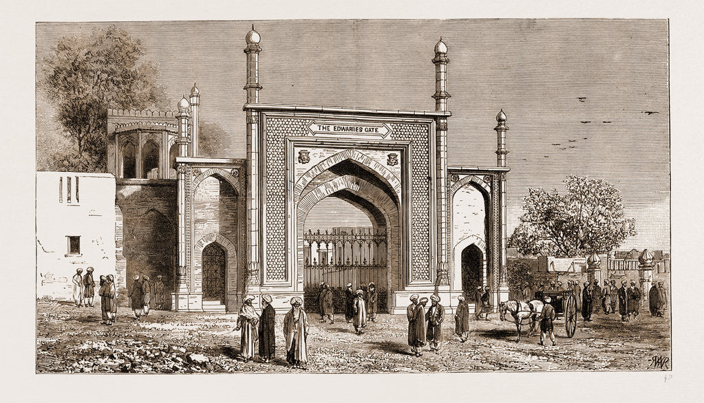 Detail of Gateway At Peshawar, Pakistan, Erected To The Memory Of The Late Sir Herbert Edwardes, K.c.s.i, 1883 by Anonymous