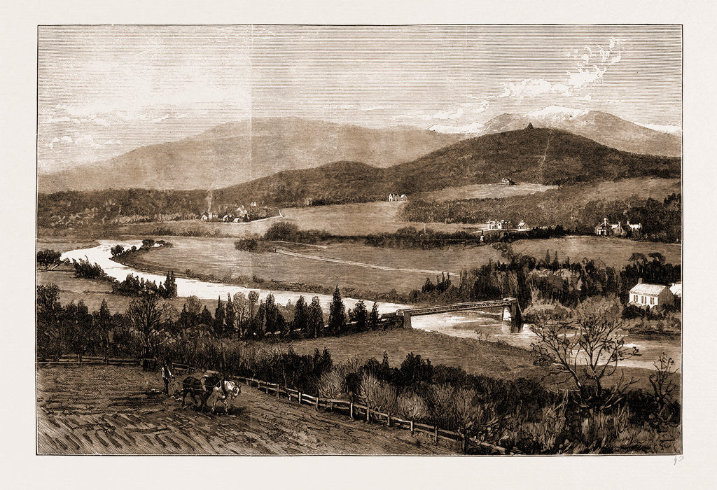 Detail of The Proposed Railway Near Balmoral, Scotland, UK, 1883 by Anonymous