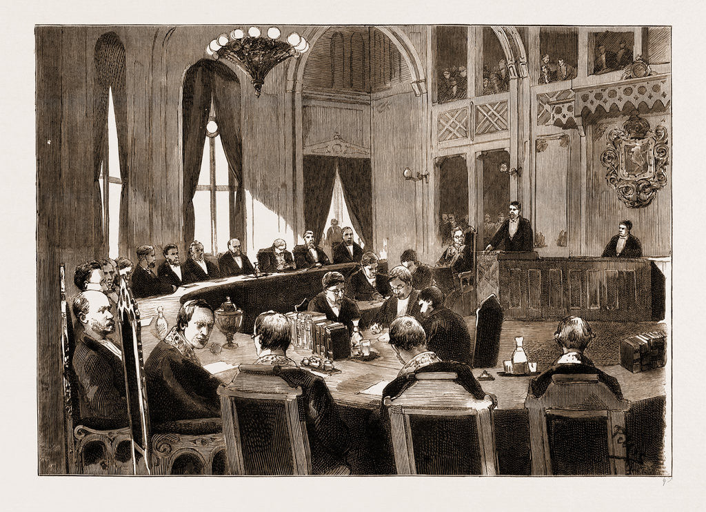 Detail of The Constitutional Crisis In Norway, 1883 by Anonymous