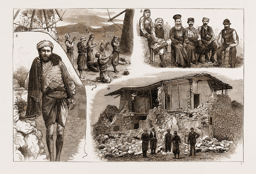 Detail of The Disastrous Earthquake In Anatolia, Asia Minor, 1883 by Anonymous