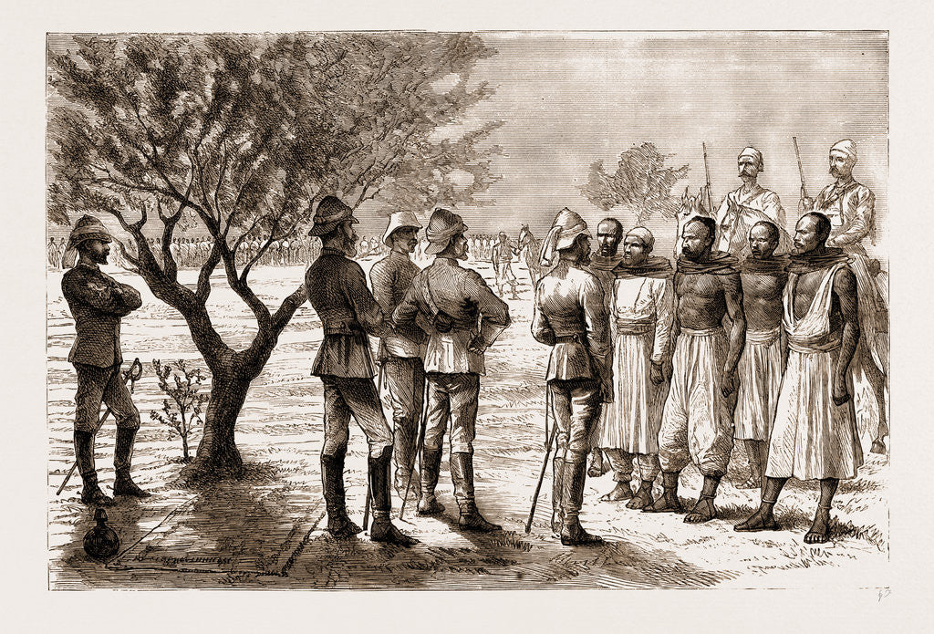 Detail of The Rebellion In The Sudan, 1883 by Anonymous