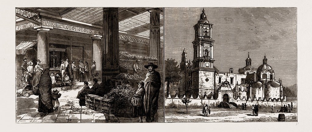 Detail of On The Mexican National Railway, 1886 by Anonymous