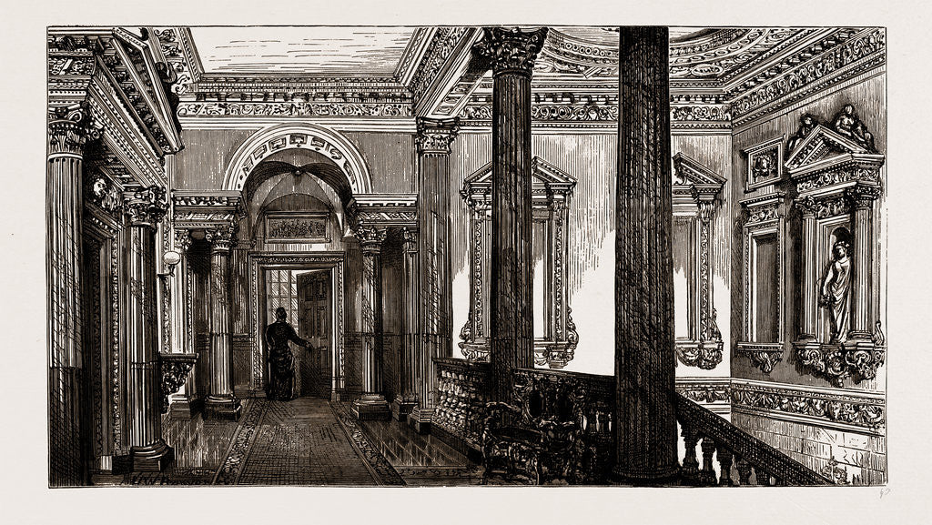 Detail of Gallery To Drawing Room Floor by Anonymous