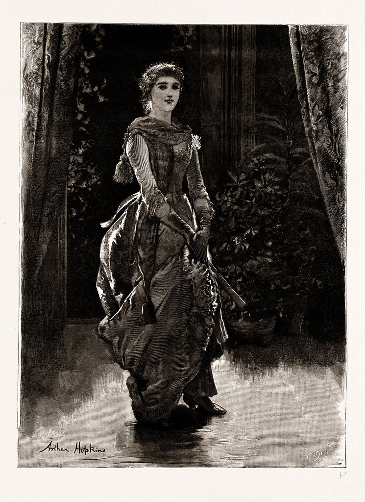 Detail of Ready For A Stroll, 1886 by Anonymous