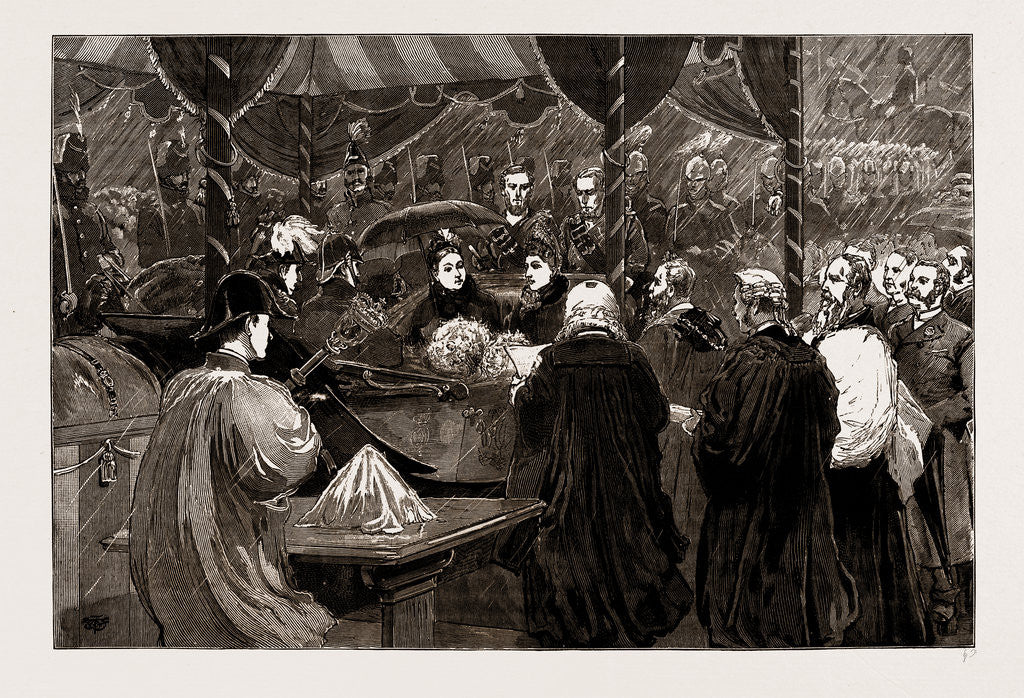 Detail of The Visit Of The Queen To Liverpool, UK, 1886 by Anonymous