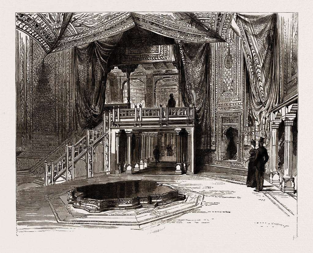 Detail of The Indian Section Of The Colonial And Indian Exhibition, 1886 by Anonymous