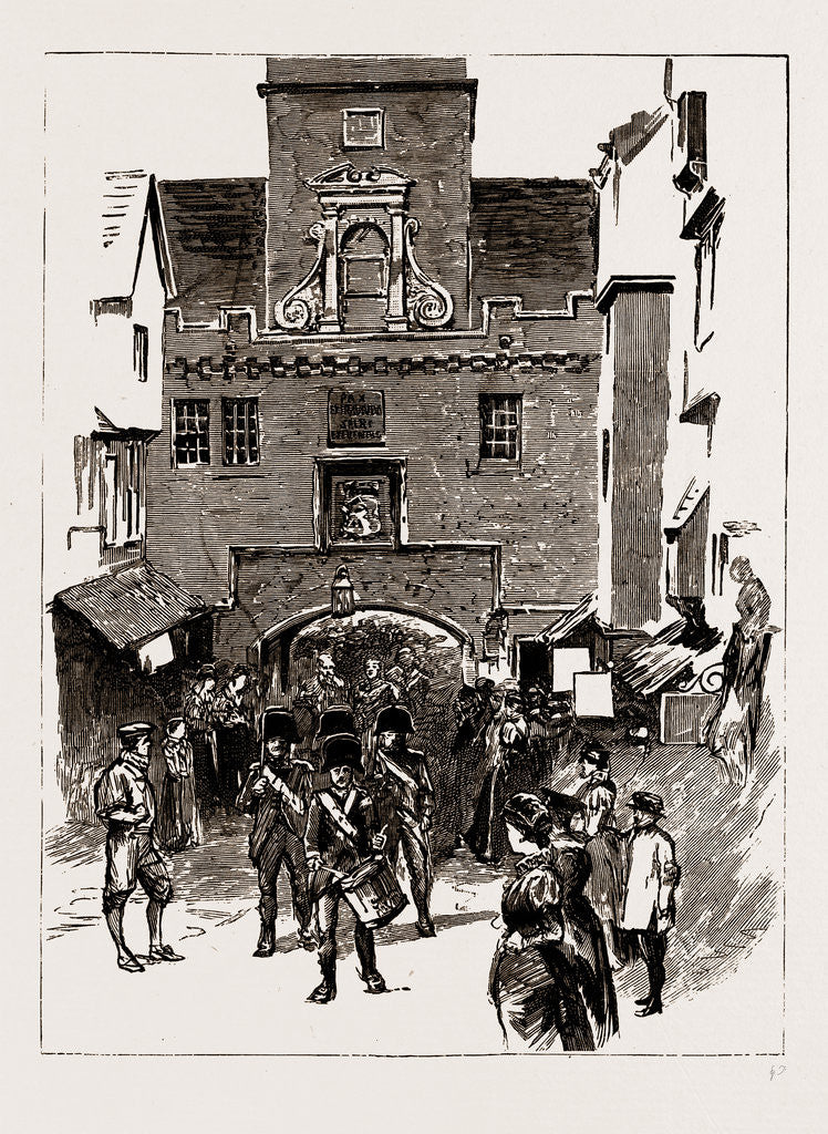 Detail of The Opening Of The International Exhibition At Edinburgh By Prince Albert Victor, UK, 1886 by Anonymous