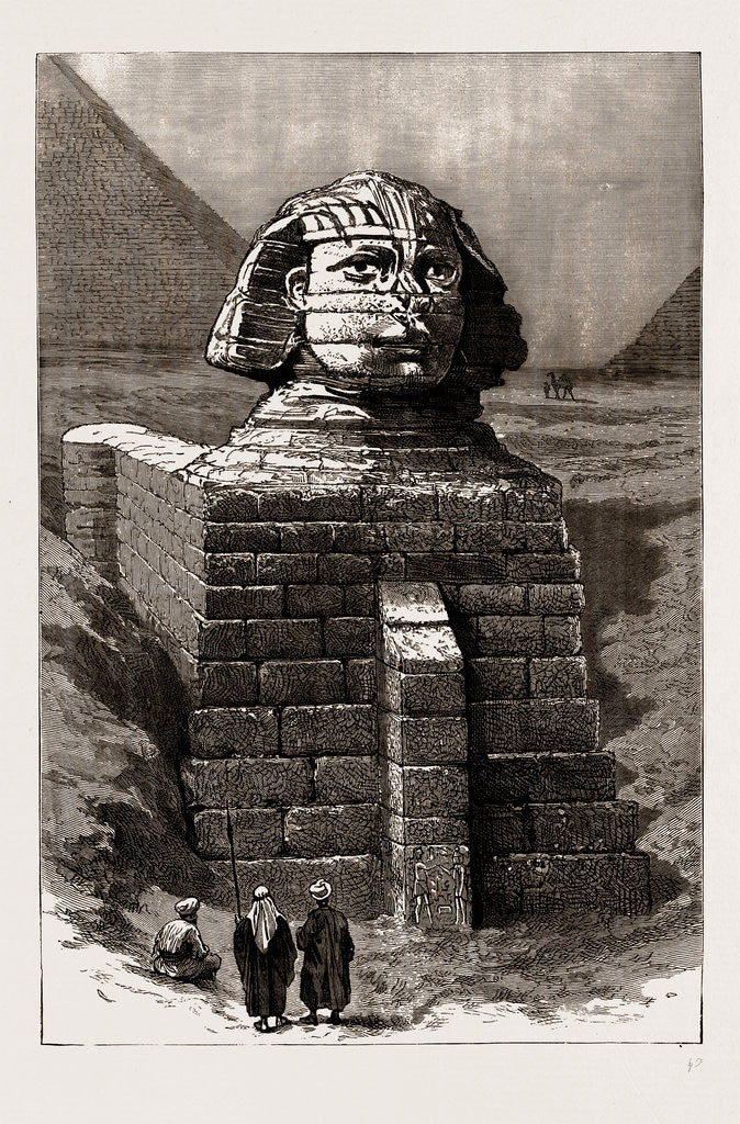 Detail of Antiquarian Excavations In Egypt, 1886 by Anonymous