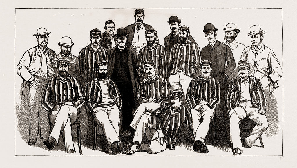 Detail of The Australian Cricket Team Now Visiting England by Anonymous