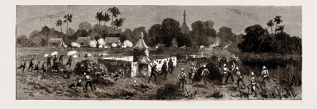 Detail of The Expedition To Upper Burma, 1886 by Anonymous