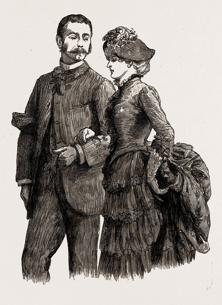 Detail of Entering The Room, 1886 by Anonymous