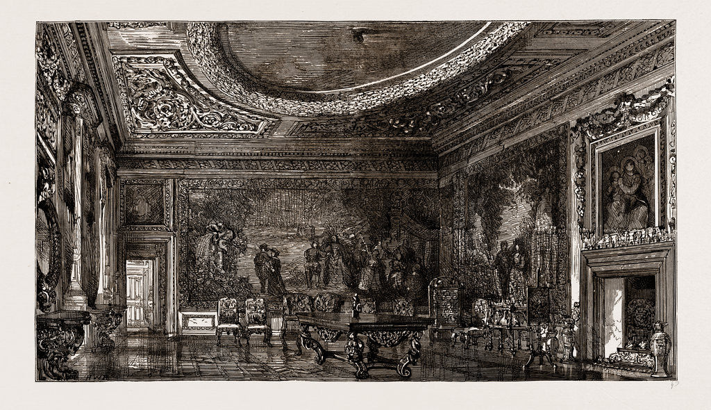 Detail of Ham House, Near Richmond, UK, 1886 by Anonymous