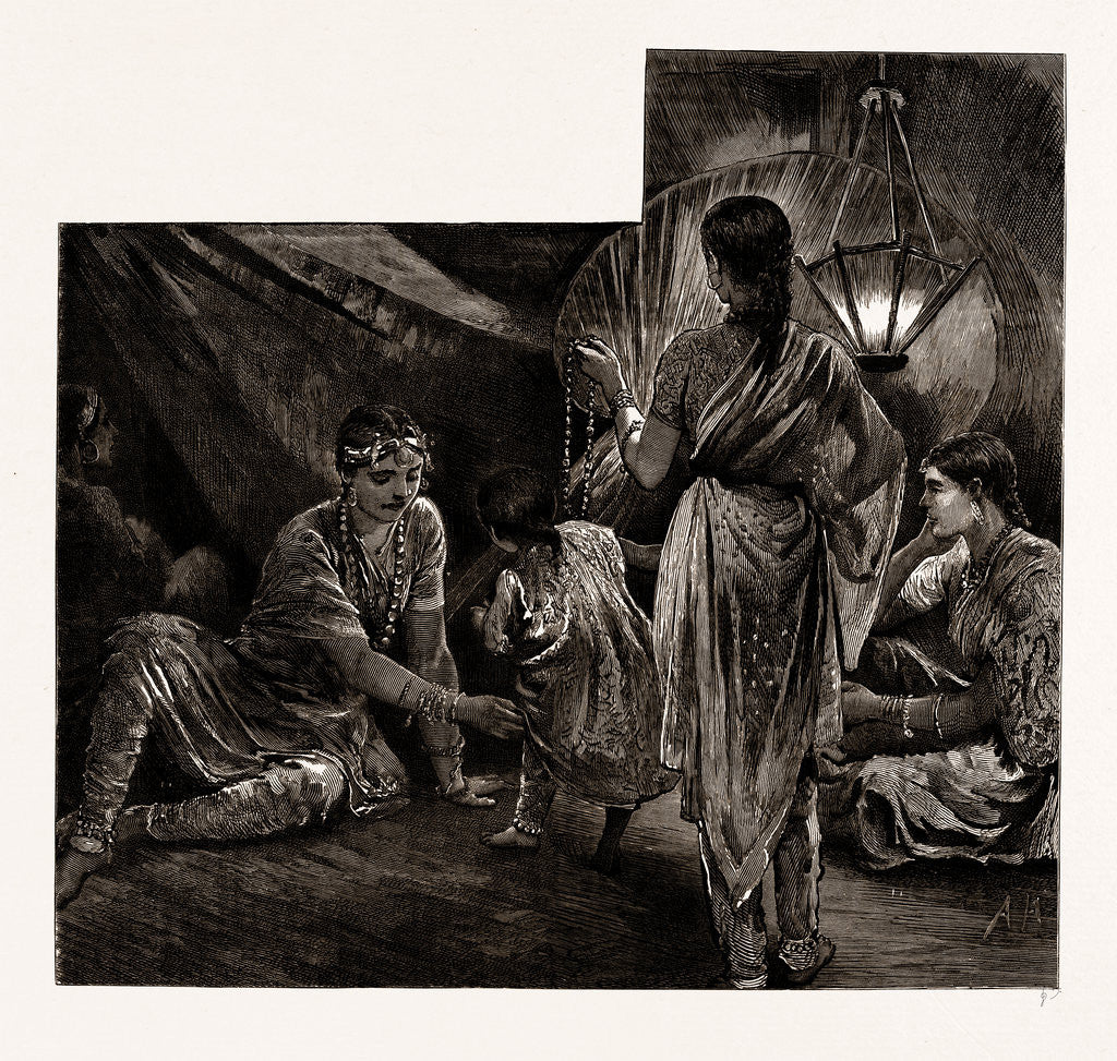 Detail of India In London, 1886 by Anonymous