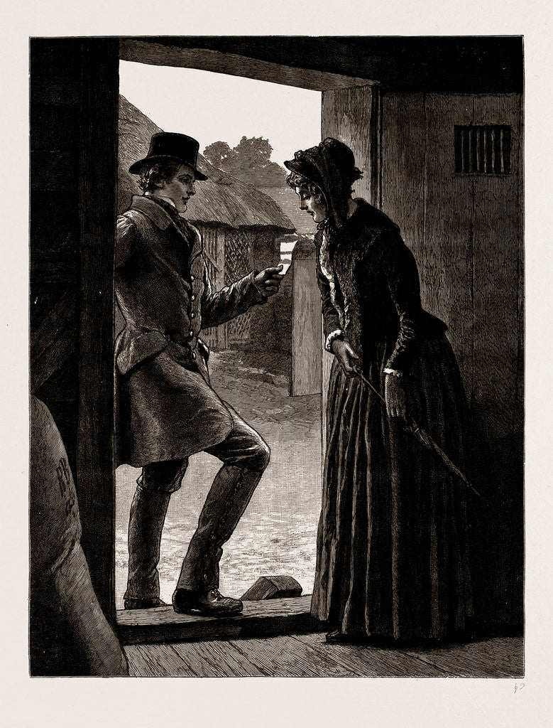 Detail of The Mayor Of Casterbridge: Then it's somebody wanting to see us both by Robert Barnes