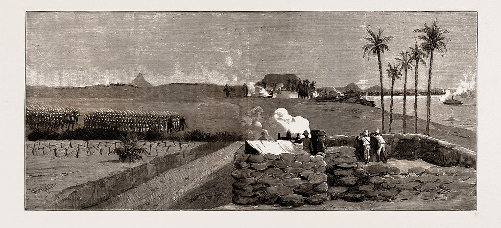 Detail of With The Nile Frontier Field Force, Attack On The Rebels At Koshey And Giniss, 1886 by Anonymous