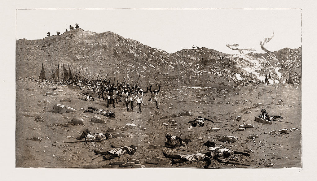 Detail of With The Nile Frontier Field Force, Attack On The Rebels At Koshey And Giniss, 1886 by Anonymous