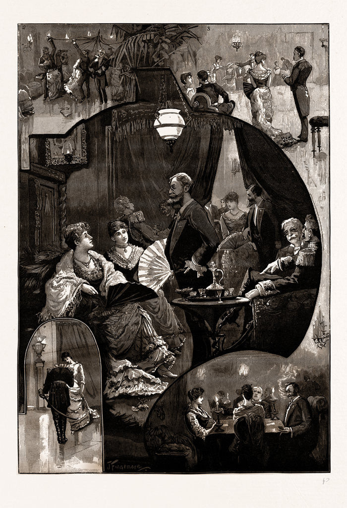 Detail of New Year's Night In South Russia, 1886 by Anonymous