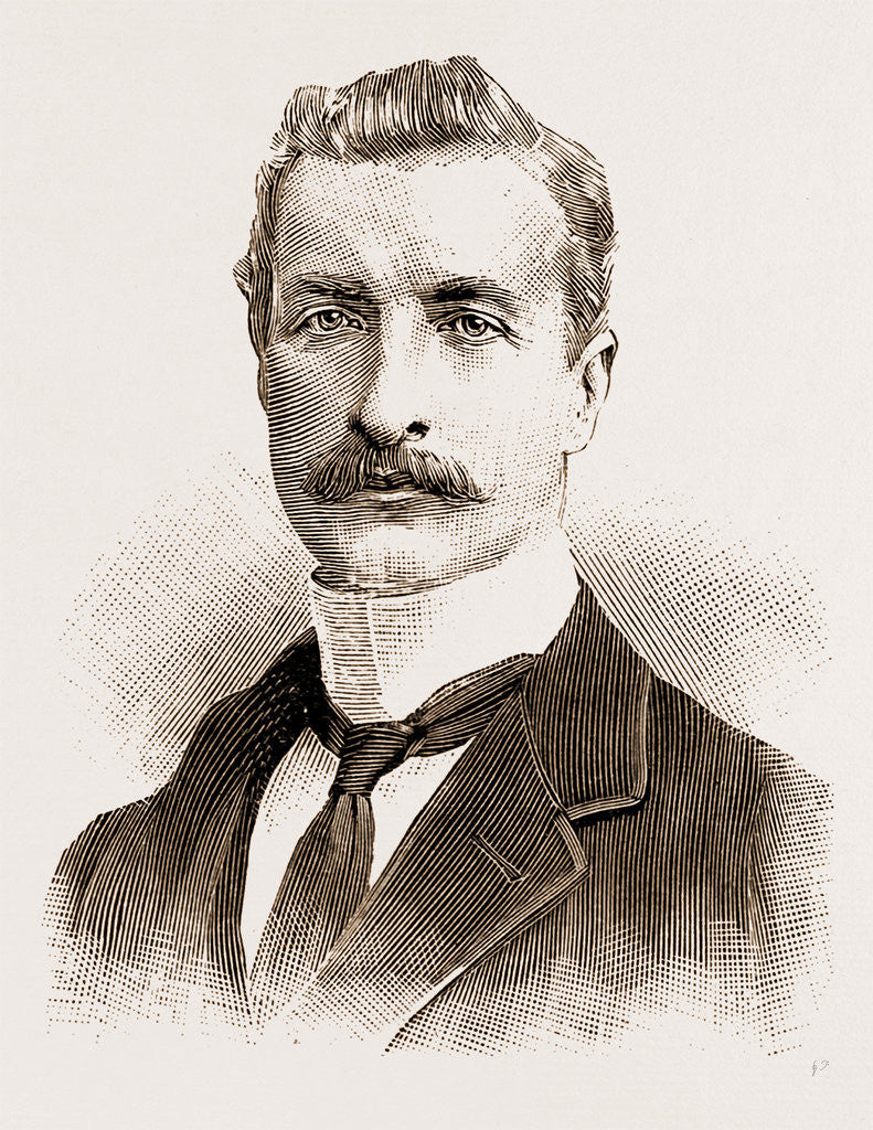 Detail of Mr. Henry Allhusen, M.P. For Salisbury, UK, 1897 by Anonymous