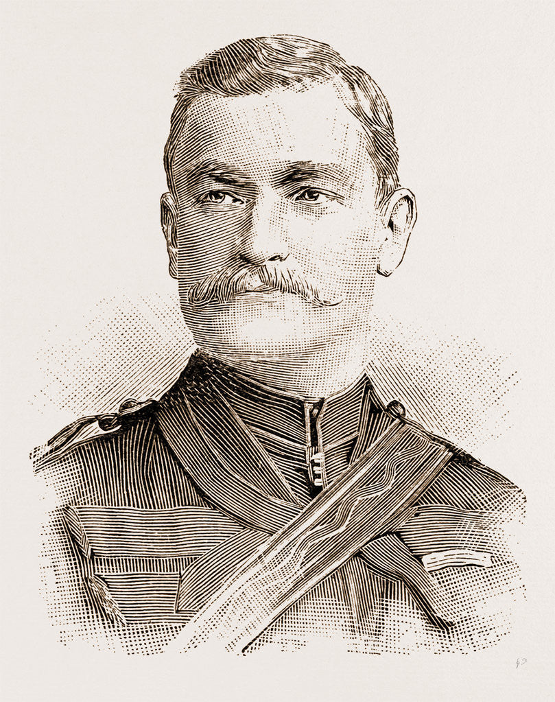 Detail of Major H. E. Mccallum New Governor Of Lagos by Walery