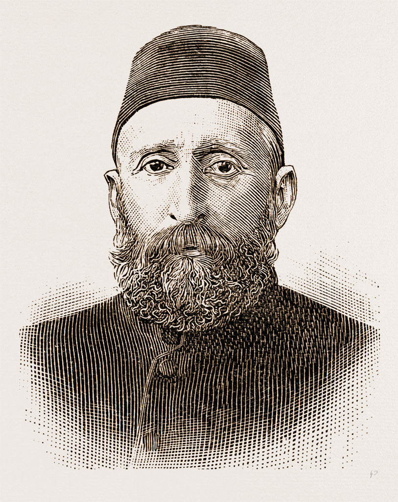 Detail of Nazif Pasha by Anonymous