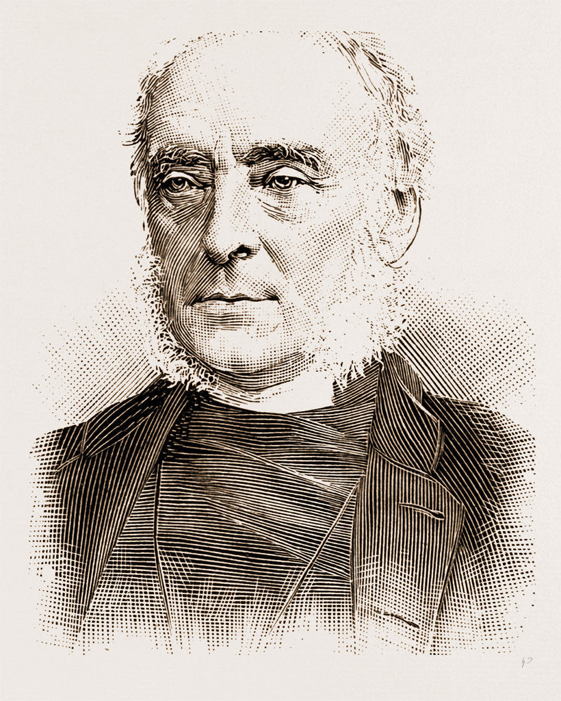 Detail of The Late Bishop Of St. David's by Russell And Sons