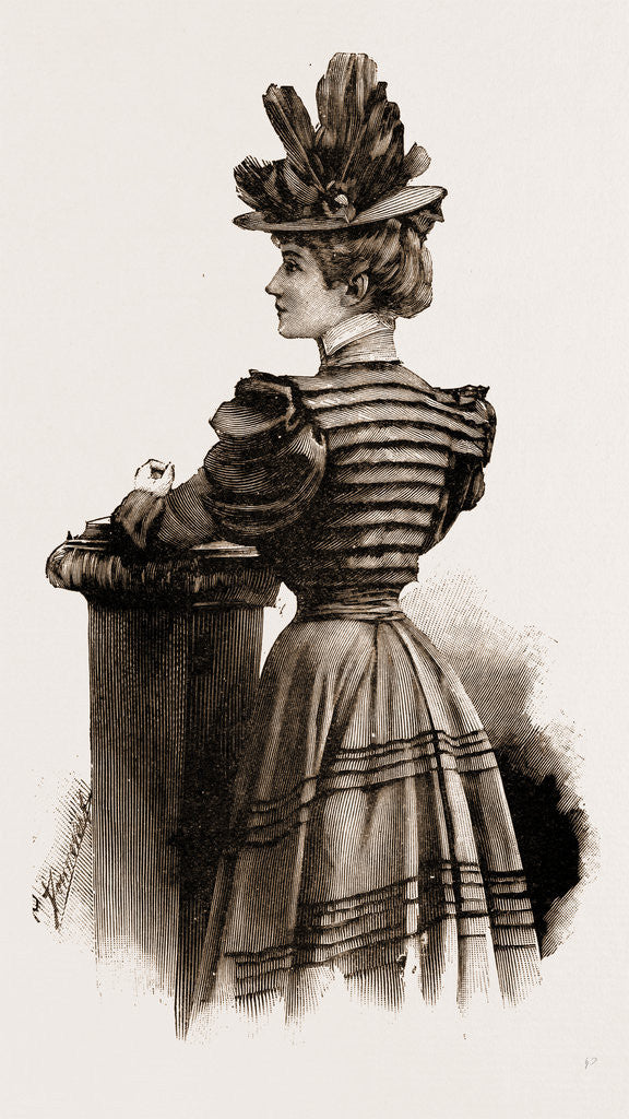 Detail of A New Style Of Bodice by Anonymous