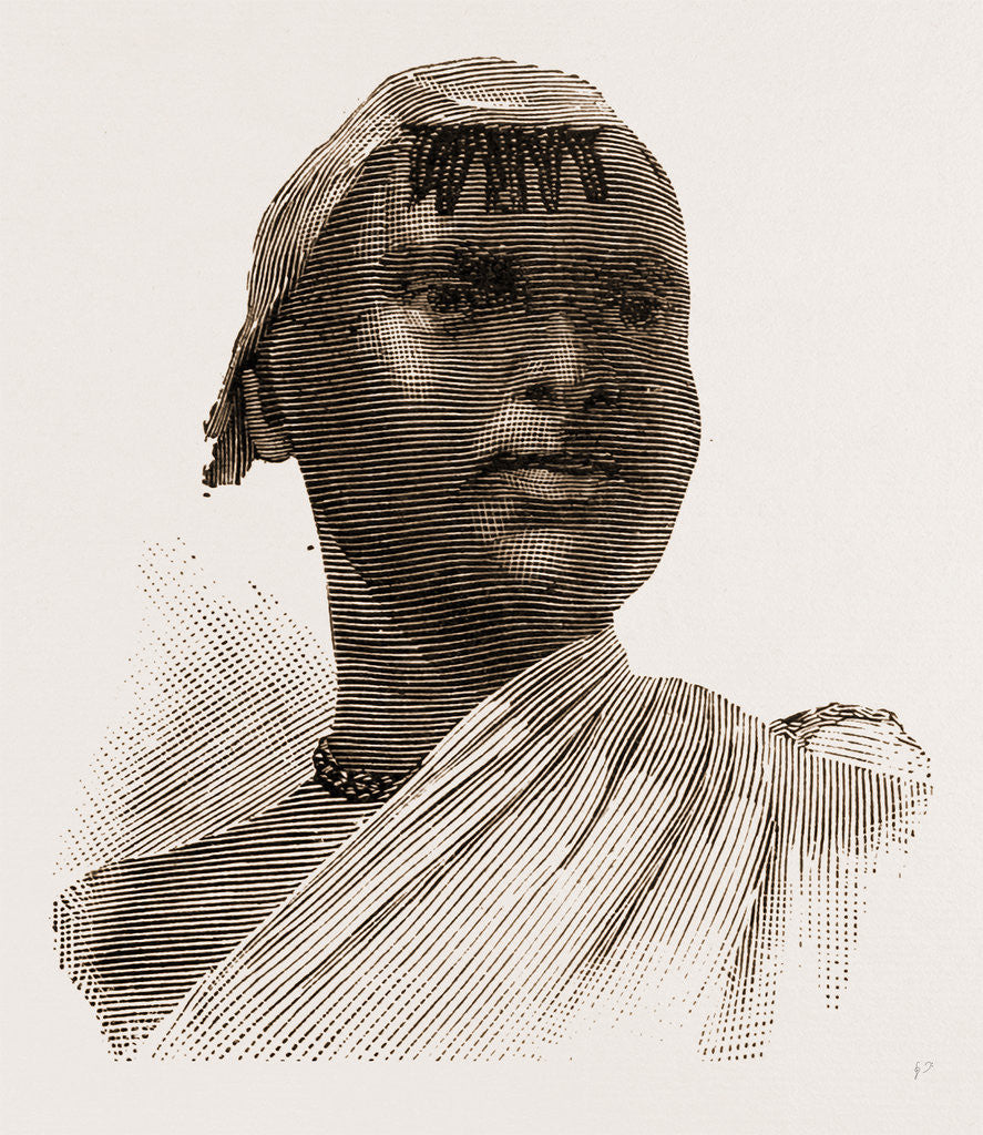 Detail of The Chief Chikusi by Anonymous