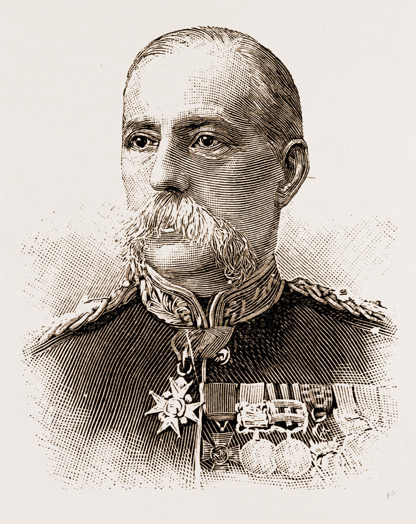 Detail of The Late Gen. Sir W. Lennox by Ball