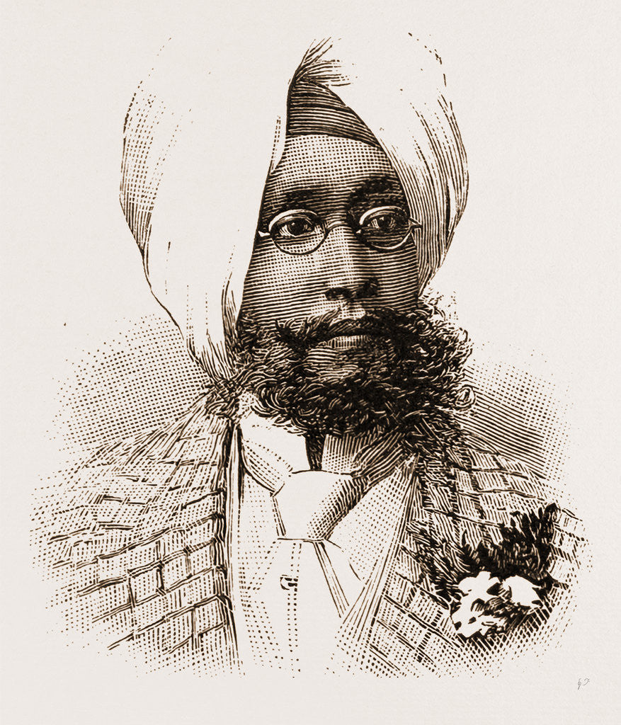 Detail of The Maharajah Of Patiala by Anonymous