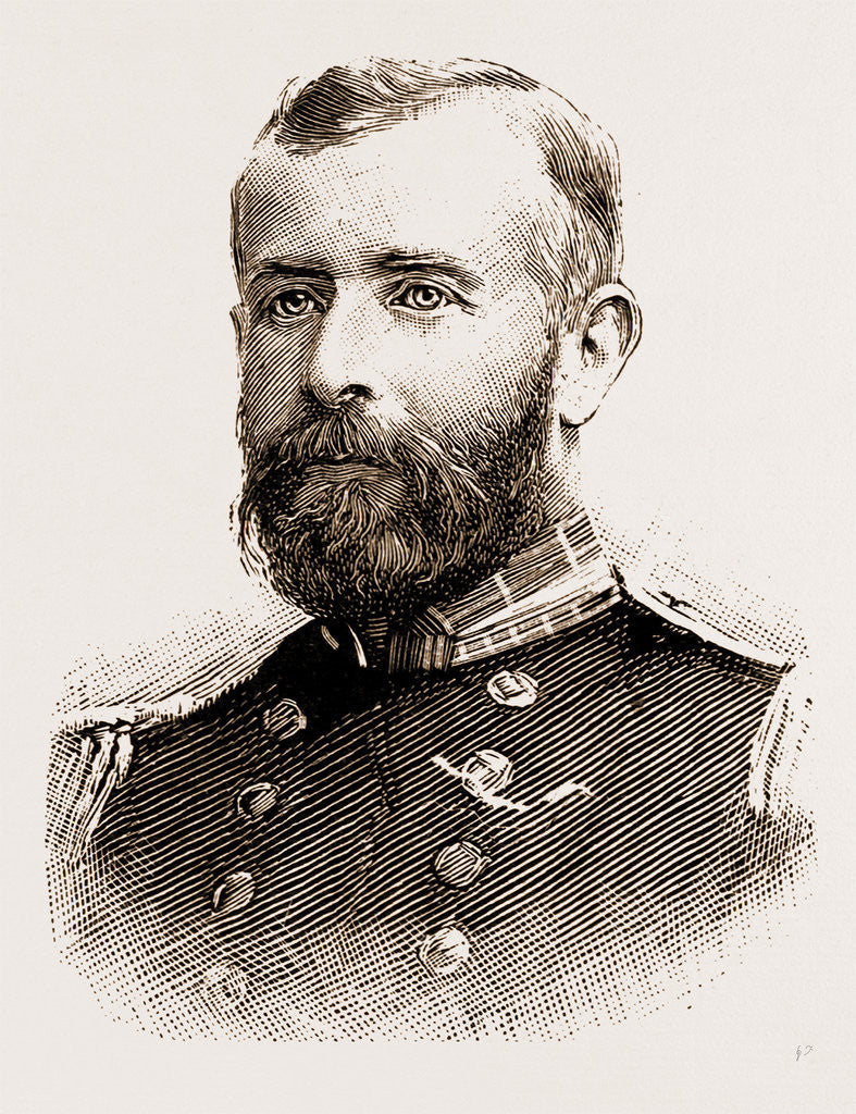Detail of The Late Commander Pritchard by Anonymous