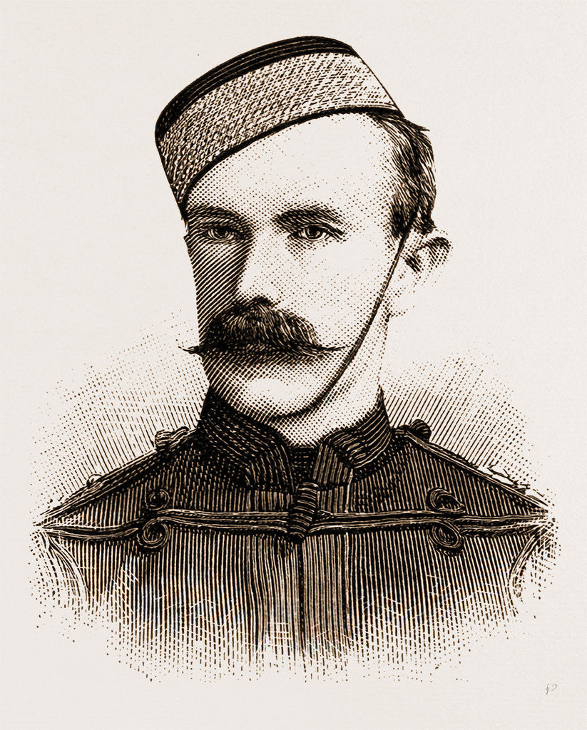 Detail of Major J. H. Bor by Anonymous