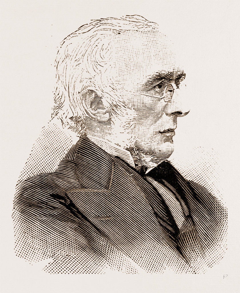 Detail of The Late Professor C. Tomlinson, by Anonymous