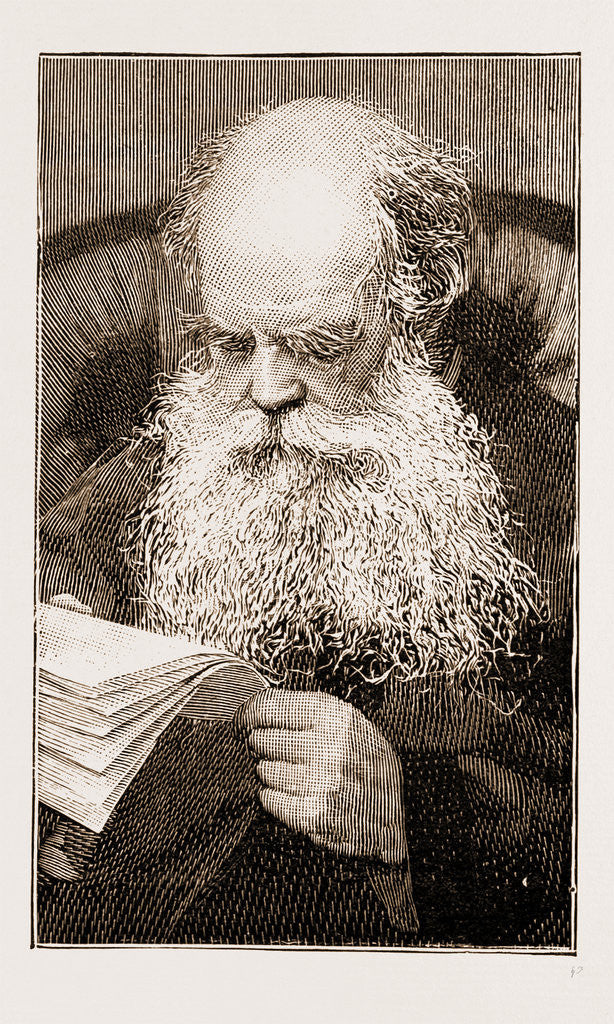 Detail of The Late Rev. E. C. Brewer, Ll.d. by G. B. Esam