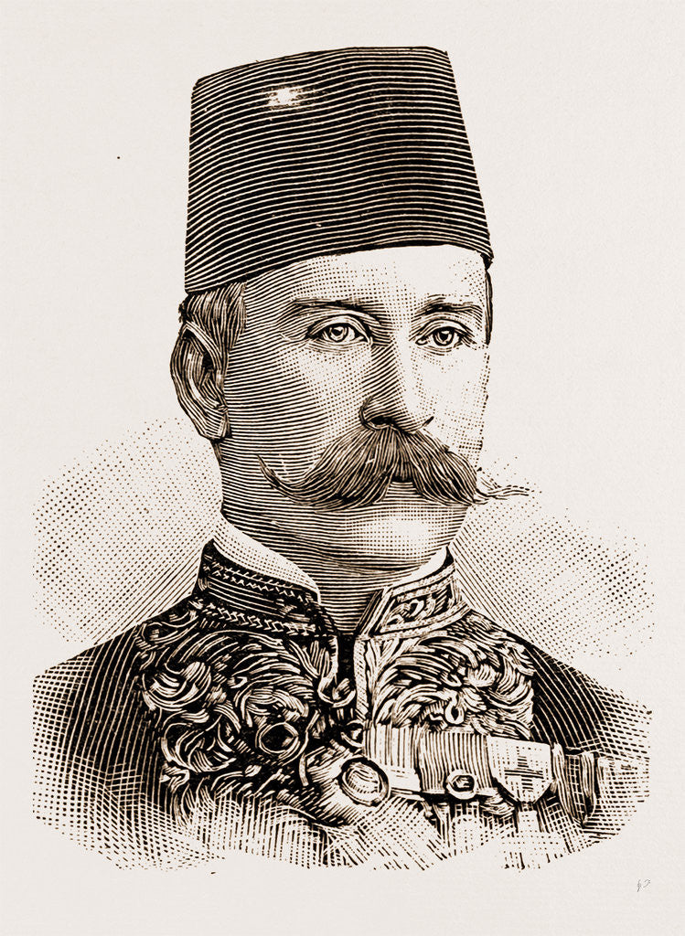 Detail of Crookshank Pasha Photo by G. Lekegian And Co.