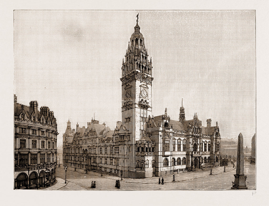 Detail of The Queen's Visit To Sheffield: The New Town Hall To Be Opened By Her Majesty, UK, 1897 by Anonymous