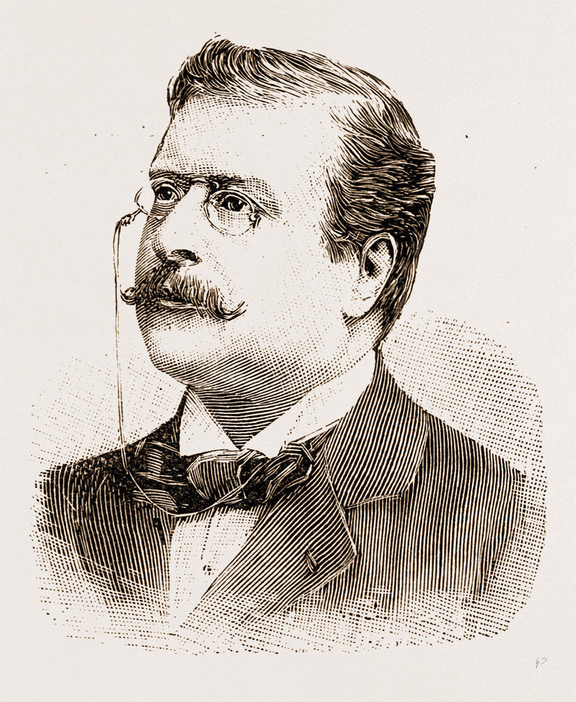 Detail of Signor Antonio Fratti The Italian Deputy Killed At Domoko by H. Le Lieure