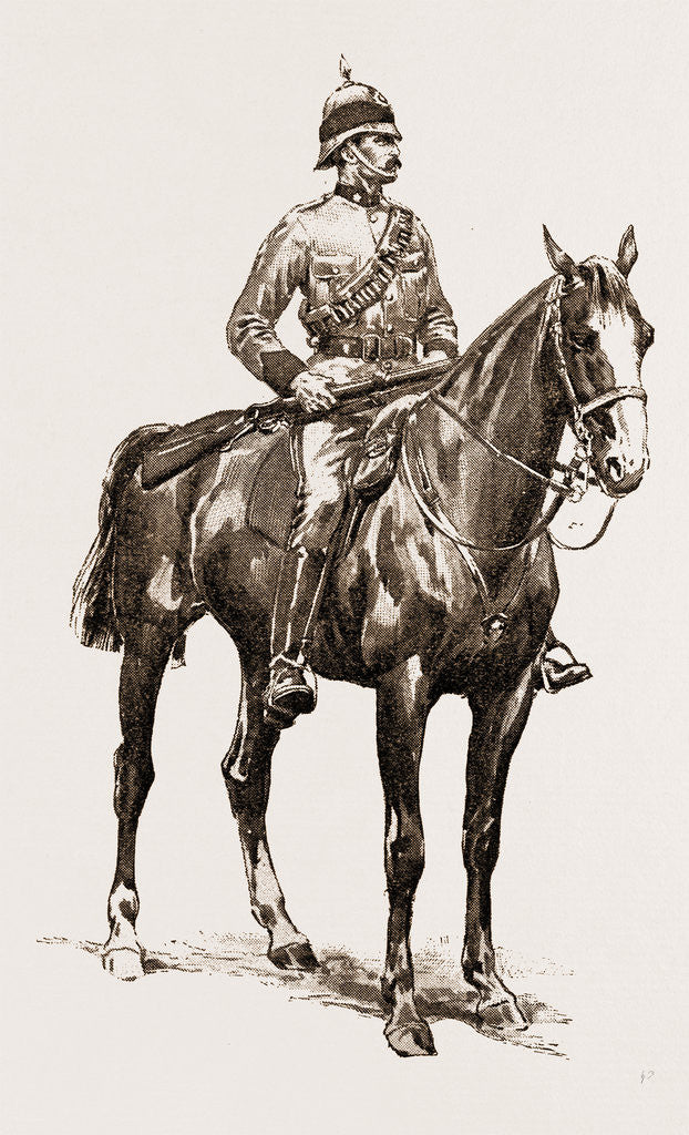 Detail of South Australia Mounted Rifles by Anonymous