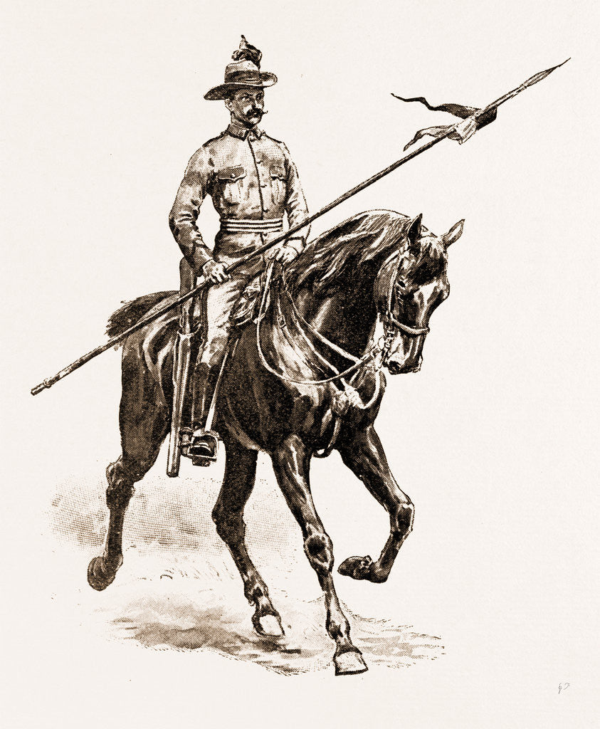 Detail of Colonial Troops Who Took Place In The Jubilee Procession, UK, 1897 by Anonymous