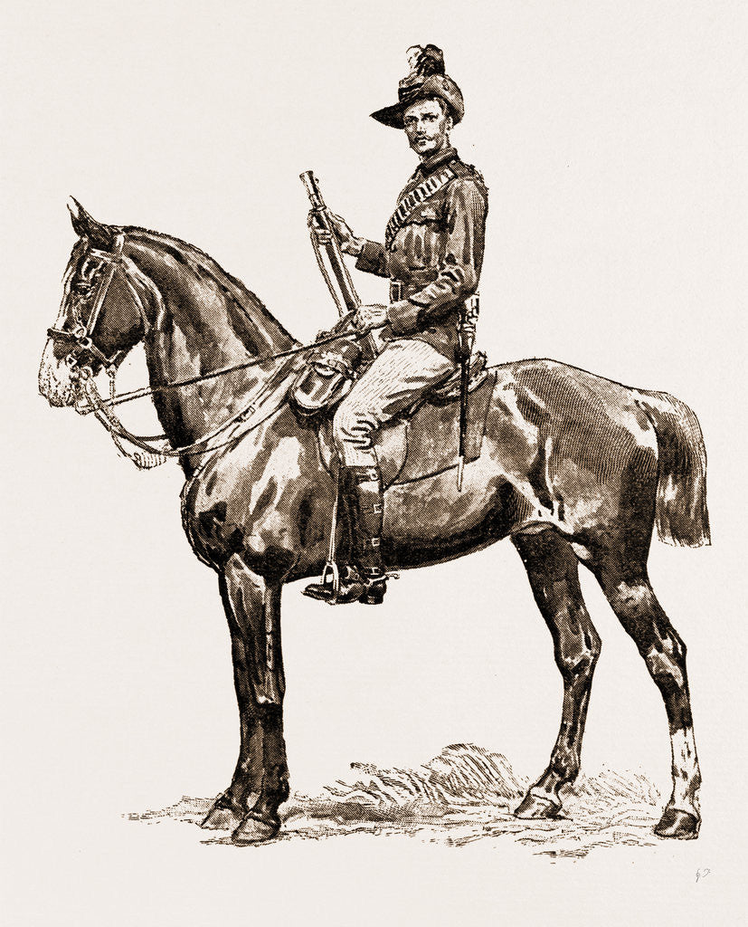 Detail of Colonial Troops Who Took Place In The Jubilee Procession, UK, 1897 by Anonymous