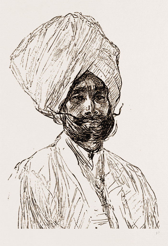 Detail of Hongkong Chinese Police by Anonymous