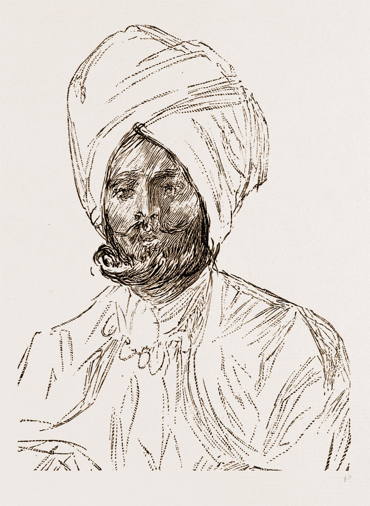 Detail of Hongkong Chinese Police by Anonymous