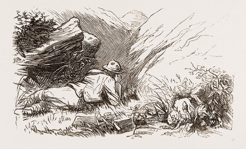 Detail of Waiting For A Shot, Said To Be Most Exciting by Anonymous